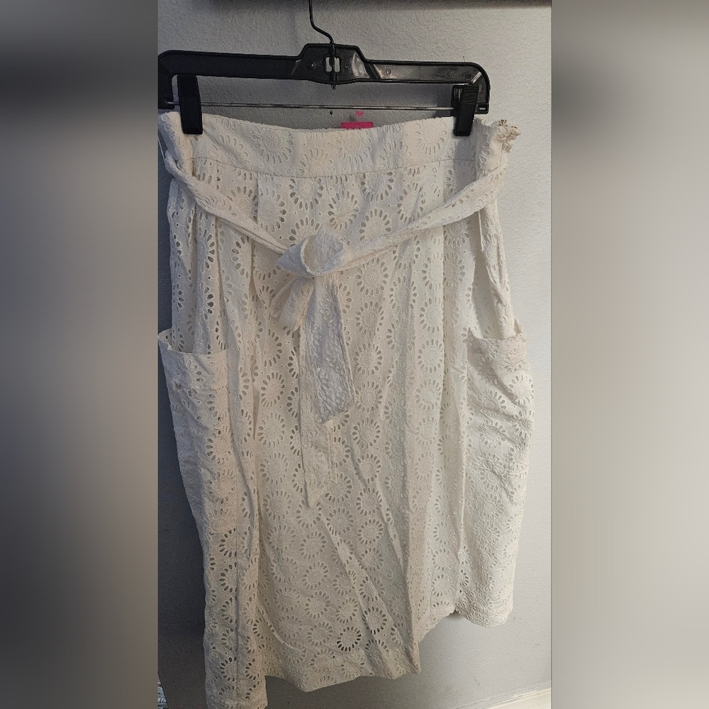 Lilly Pulitzer White Skirt size 12